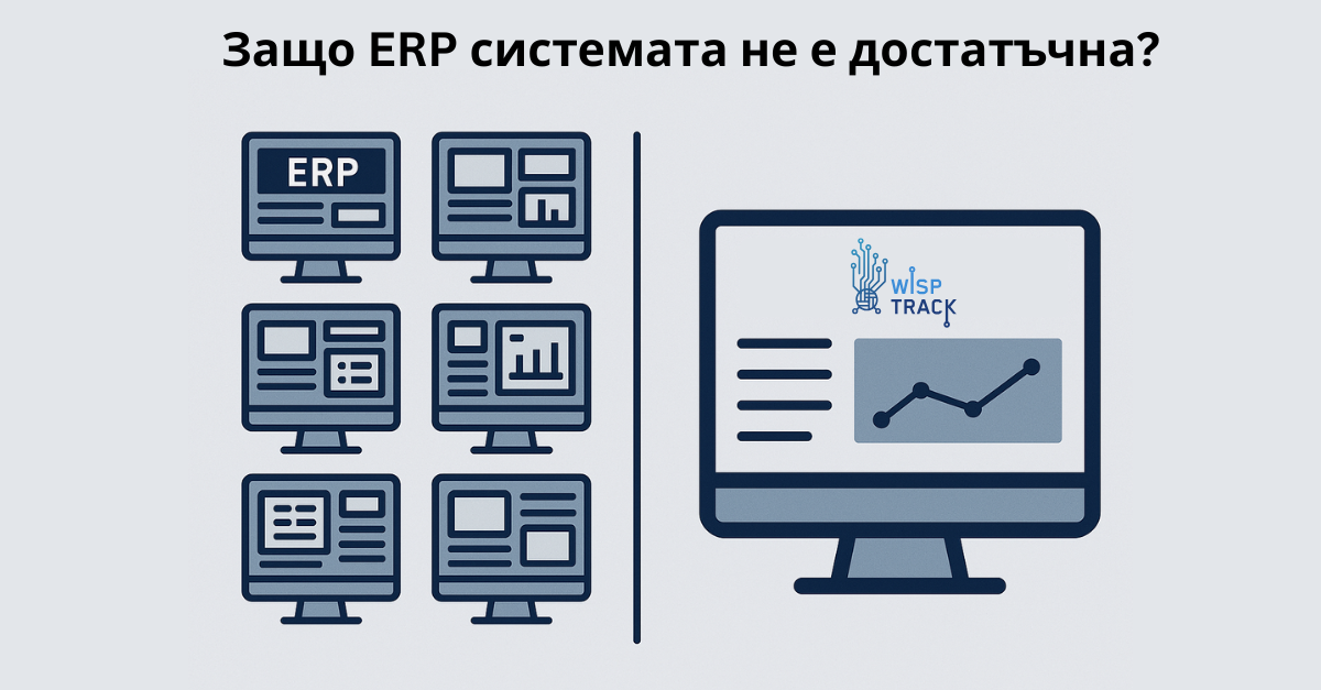 Минусите на ERP системите и защо WispTrack