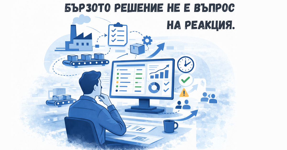 Как WispTrack помага на производствените мениджъри да вземат решения по-бързо