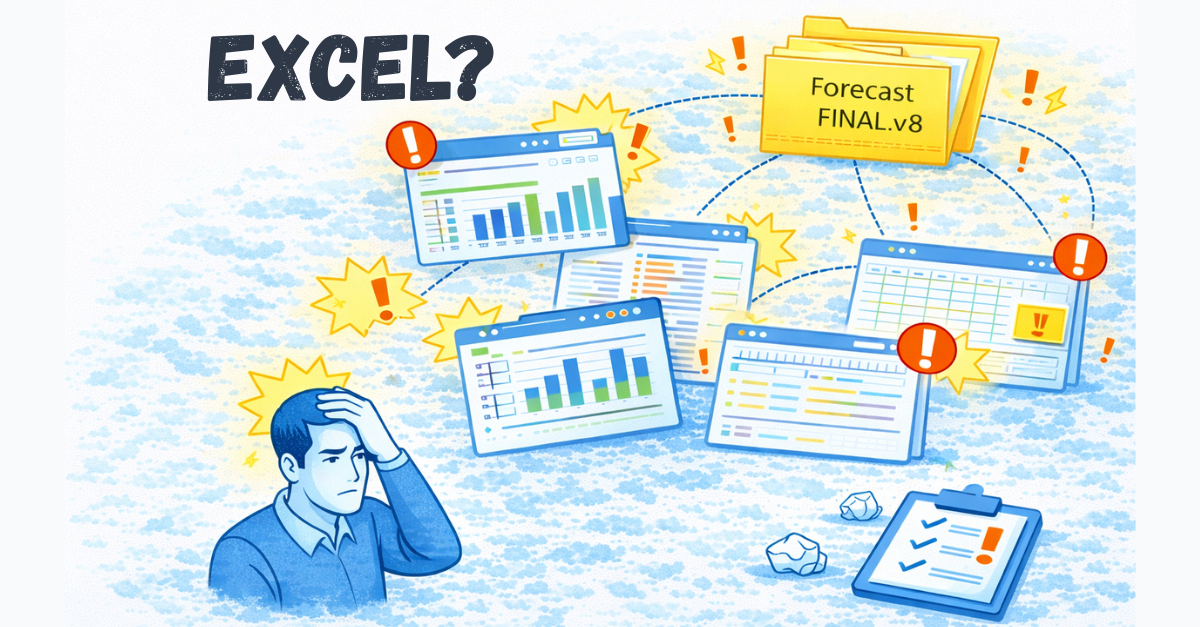 Как Excel започва да пречи на производството
