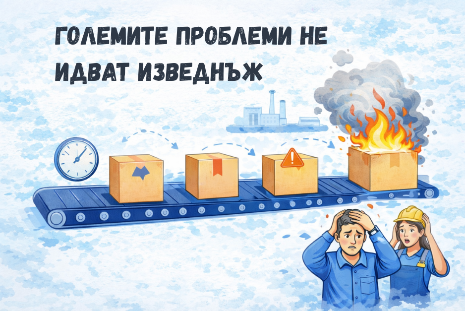 Как малките забавяния се превръщат в големи проблеми в производството